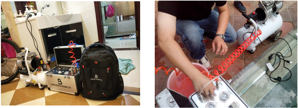 寶維家脈沖水管清洗機怎么使用？